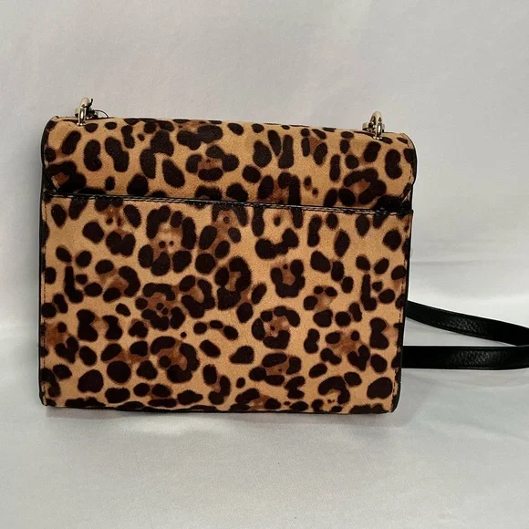 I.N.C. INTERNATIONAL CONCEPTS Sibbell Crossbody Bag Leopard New - Picture 5 of 13
